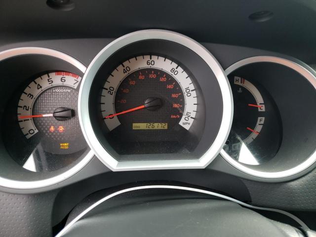 5TFJU4GN2CX021610 - 2012 TOYOTA TACOMA DOUBLE CAB PRERUNNER GRAY photo 9