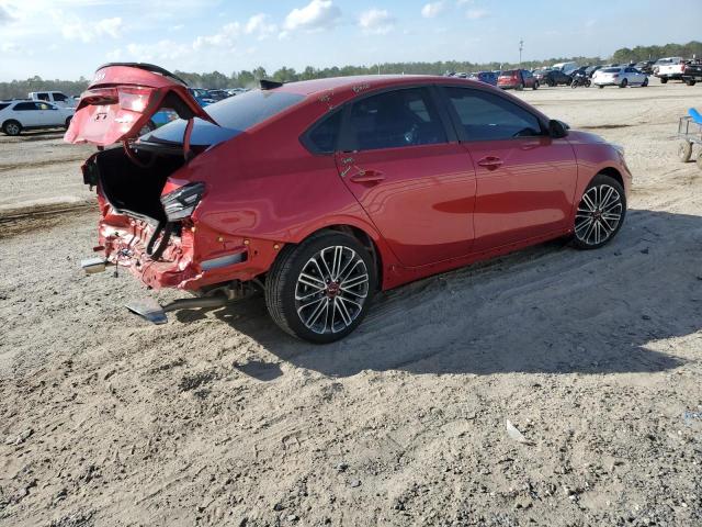 3KPF44AC2PE524587 - 2023 KIA FORTE GT RED photo 3