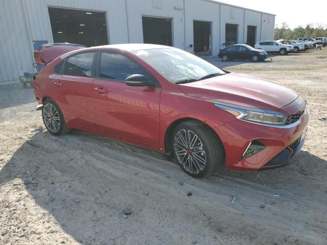 3KPF44AC2PE524587 - 2023 KIA FORTE GT RED photo 4