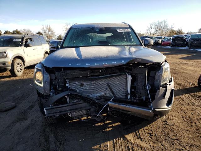 5XYP6DHC4NG307921 - 2022 KIA TELLURIDE S SILVER photo 5