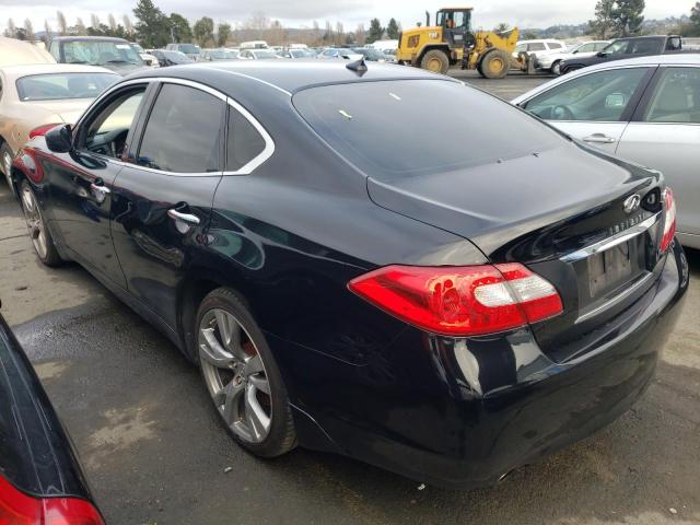 JN1AY1AP3BM520318 - 2011 INFINITI M56 BLACK photo 2