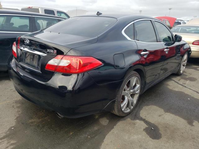 JN1AY1AP3BM520318 - 2011 INFINITI M56 BLACK photo 3