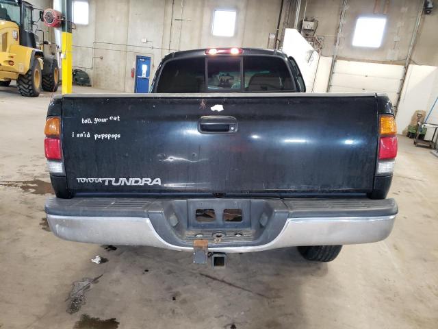 5TBRN34101S182562 - 2001 TOYOTA TUNDRA ACCESS CAB SR5 BLACK photo 6