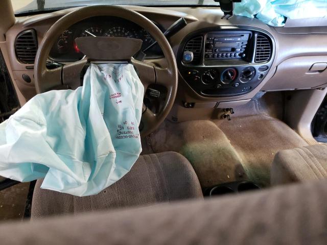 5TBRN34101S182562 - 2001 TOYOTA TUNDRA ACCESS CAB SR5 BLACK photo 8