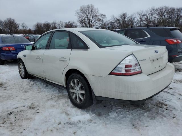 1FAHP23W29G122511 - 2009 FORD TAURUS SE WHITE photo 2