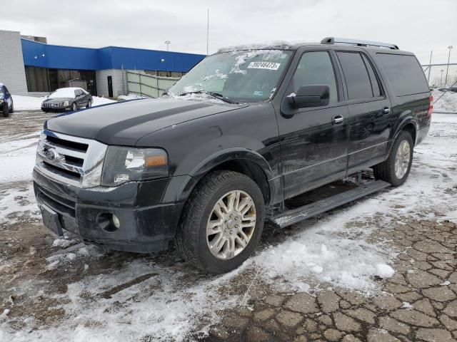 1FMJK2A57CEF65885 - 2012 FORD EXPEDITION EL LIMITED BLACK photo 1