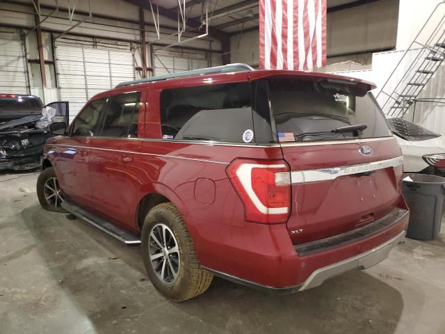 1FMJK1JT5LEA50974 - 2020 FORD EXPEDITION MAX XLT MAROON photo 2