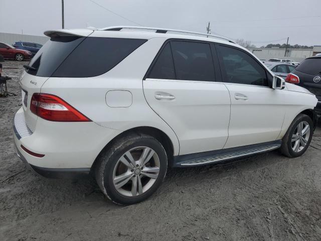 4JGDA5HB1FA509417 - 2015 MERCEDES-BENZ ML 350 4MATIC WHITE photo 3