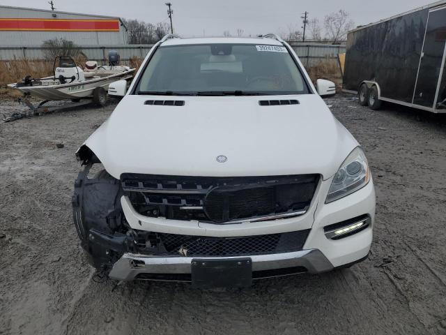 4JGDA5HB1FA509417 - 2015 MERCEDES-BENZ ML 350 4MATIC WHITE photo 5