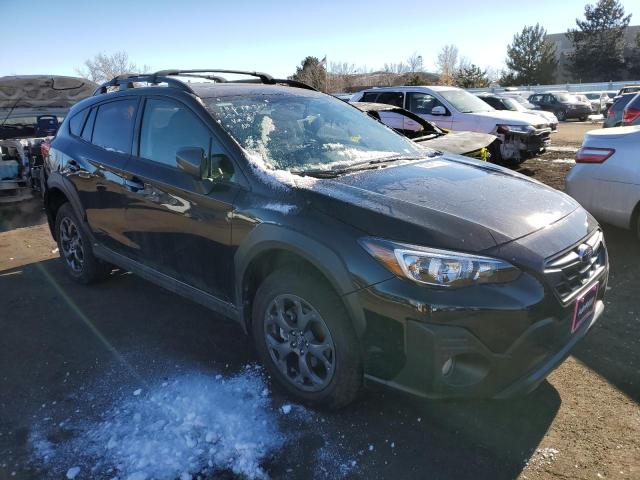 JF2GTHSC8PH236341 - 2023 SUBARU CROSSTREK SPORT BLACK photo 4