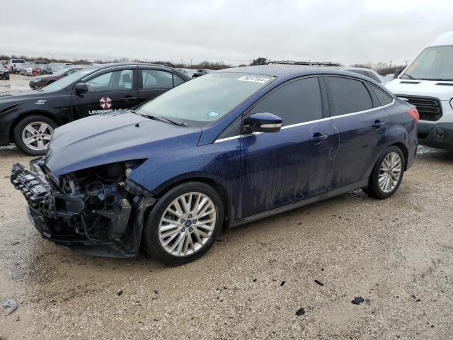 1FADP3J21HL238650 - 2017 FORD FOCUS TITANIUM BLUE photo 1