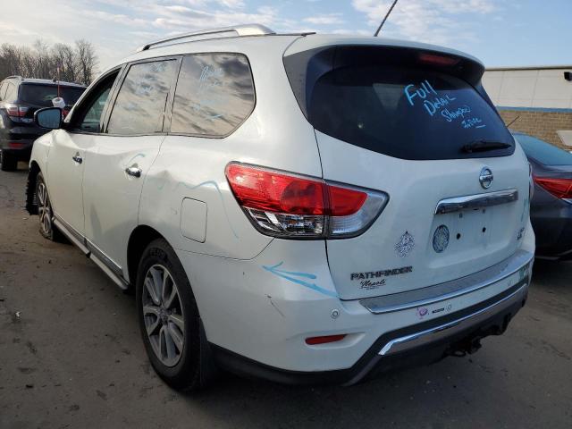 5N1AR2MM7FC721440 - 2015 NISSAN PATHFINDER S WHITE photo 2