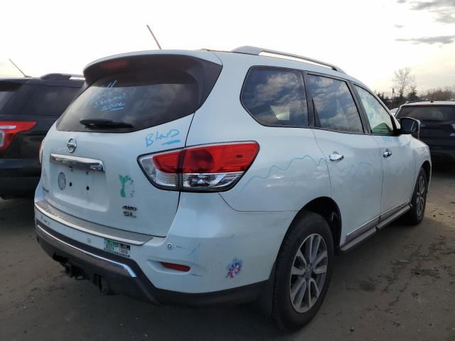 5N1AR2MM7FC721440 - 2015 NISSAN PATHFINDER S WHITE photo 3
