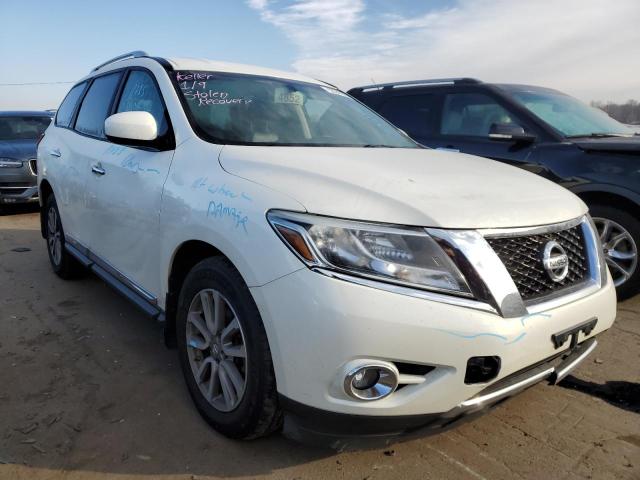 5N1AR2MM7FC721440 - 2015 NISSAN PATHFINDER S WHITE photo 4