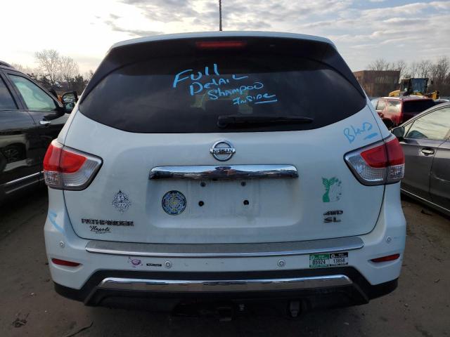 5N1AR2MM7FC721440 - 2015 NISSAN PATHFINDER S WHITE photo 6