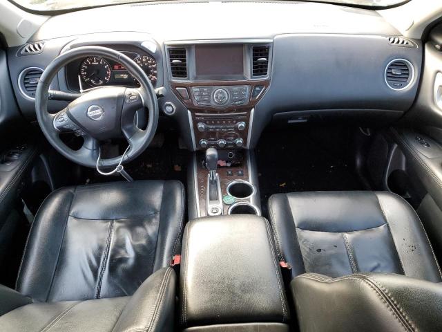 5N1AR2MM7FC721440 - 2015 NISSAN PATHFINDER S WHITE photo 8