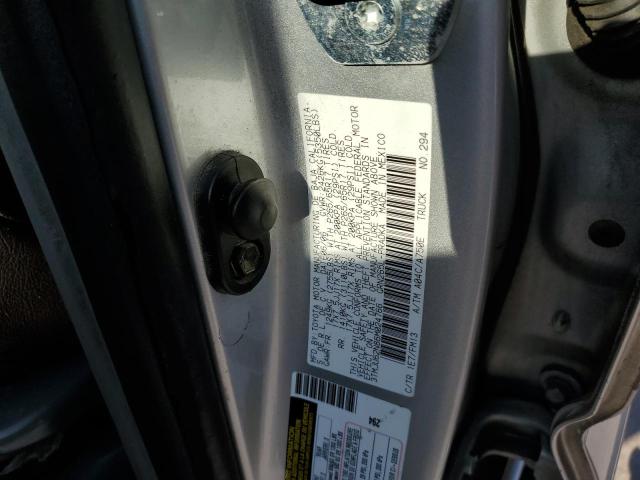 3TMJU62N86M024766 - 2006 TOYOTA TACOMA DOUBLE CAB PRERUNNER SILVER photo 12