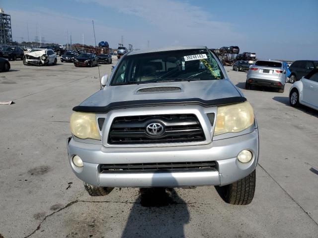 3TMJU62N86M024766 - 2006 TOYOTA TACOMA DOUBLE CAB PRERUNNER SILVER photo 5