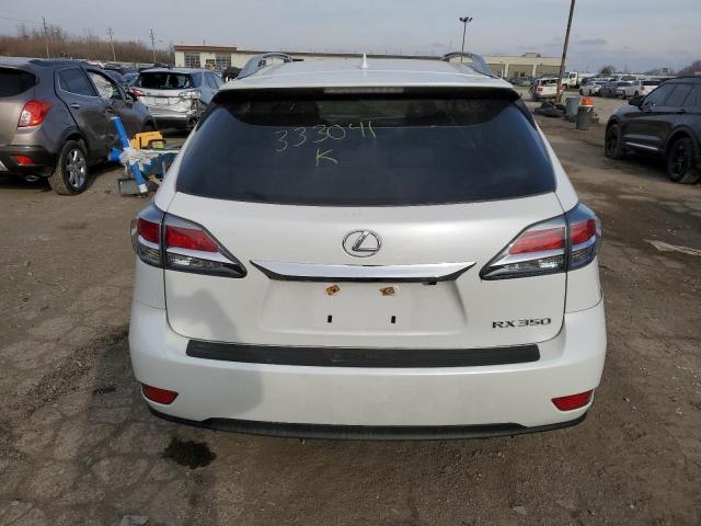 2T2BK1BAXFC333041 - 2015 LEXUS RX 350 BASE WHITE photo 6