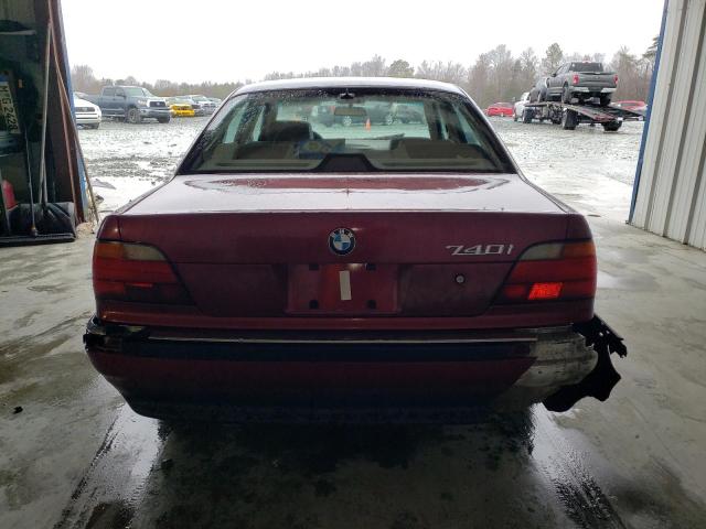 WBAGF8327WDL50457 - 1998 BMW 7 SERIES I AUTOMATIC BURGUNDY photo 6