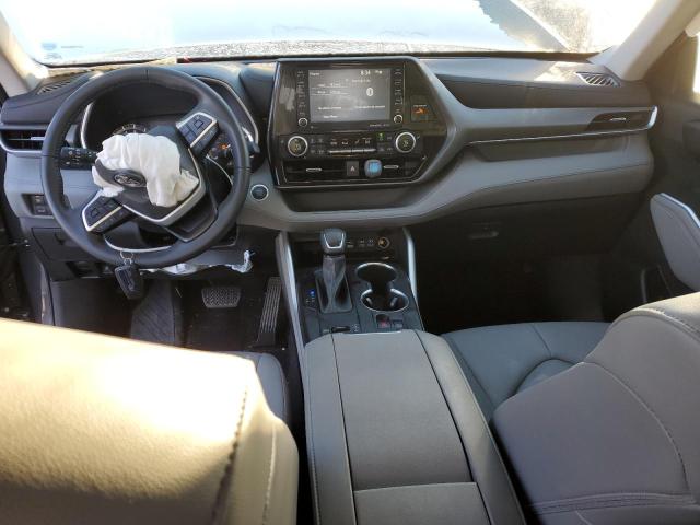 5TDGZRAH6NS108558 - 2022 TOYOTA HIGHLANDER XLE CHARCOAL photo 8