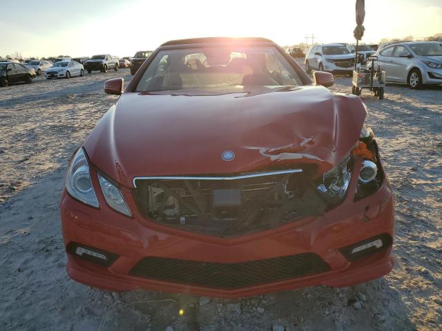 WDDKK7CF1BF091328 - 2011 MERCEDES-BENZ E 550 RED photo 5