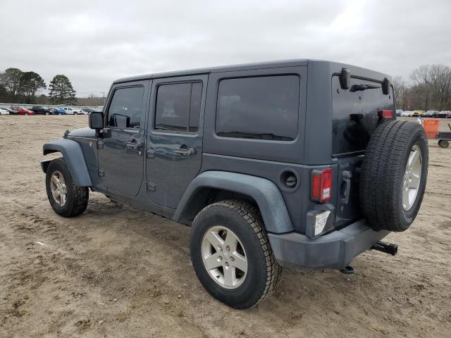 1C4BJWDG8GL323771 - 2016 JEEP WRANGLER U SPORT ნაცრისფერი ფოტო 2