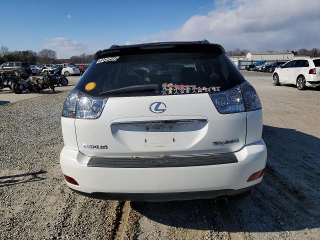 2T2HK31U88C079480 - 2008 LEXUS RX 350 WHITE photo 6