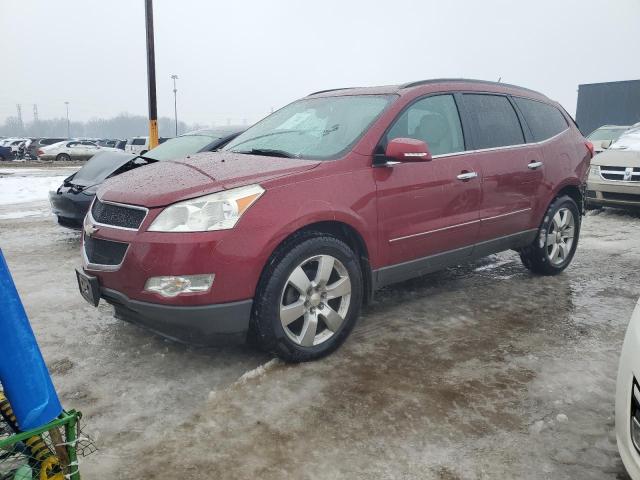 1GNLVHED1AS129628 - 2010 CHEVROLET TRAVERSE LTZ RED photo 1