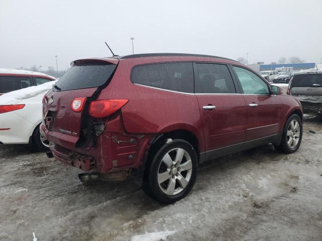 1GNLVHED1AS129628 - 2010 CHEVROLET TRAVERSE LTZ RED photo 3