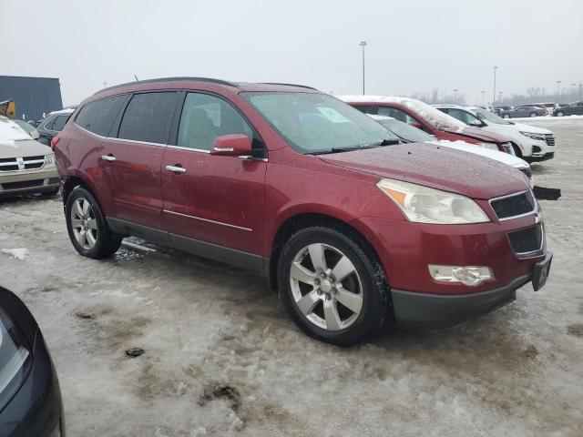 1GNLVHED1AS129628 - 2010 CHEVROLET TRAVERSE LTZ RED photo 4