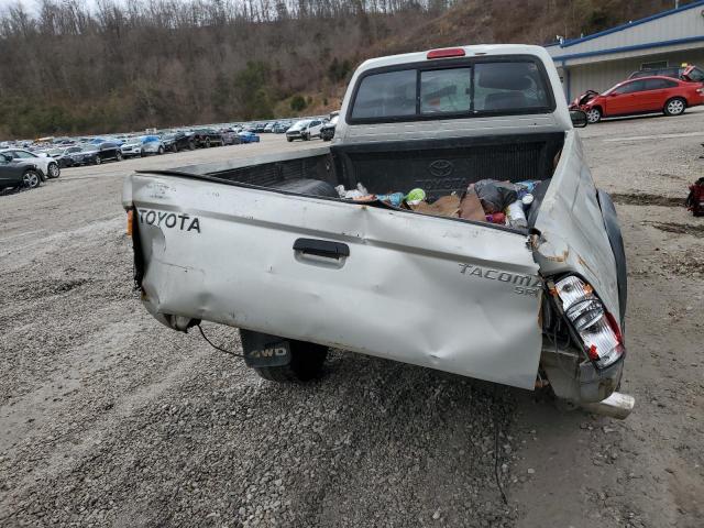 5TEWM72N24Z364586 - 2004 TOYOTA TACOMA XTRACAB SILVER photo 6