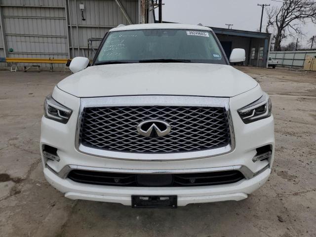 JN8AZ2AF4M9715202 - 2021 INFINITI QX80 LUXE WHITE photo 5