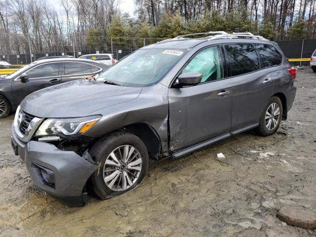 5N1DR2MM0HC603911 - 2017 NISSAN PATHFINDER S GRAY photo 1