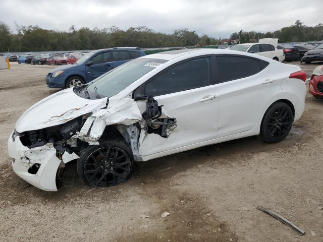 5NPDH4AE2CH118151 - 2012 HYUNDAI ELANTRA GLS WHITE photo 1