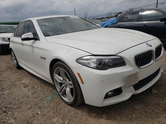 WBAXA5C56ED690205 - 2014 BMW 535 D WHITE photo 1