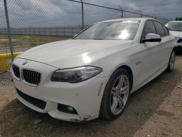 WBAXA5C56ED690205 - 2014 BMW 535 D WHITE photo 2