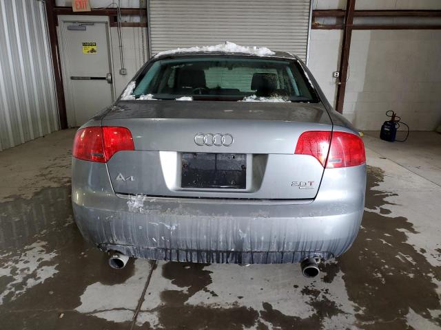 WAUDF78E56A223692 - 2006 AUDI A4 2.0T QU GRAY photo 6