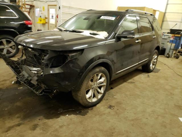 1FM5K8F87FGB38870 - 2015 FORD EXPLORER LIMITED BLACK photo 1