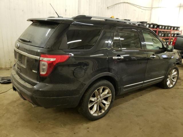 1FM5K8F87FGB38870 - 2015 FORD EXPLORER LIMITED BLACK photo 3