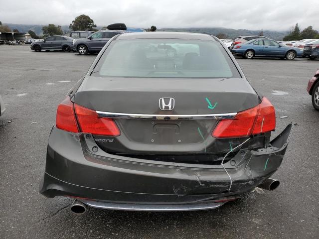 1HGCR2F34EA067946 - 2014 HONDA ACCORD LX GRAY photo 6