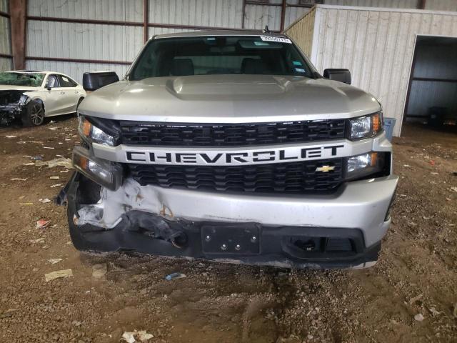 3GCPYBEH8KG304578 - 2019 CHEVROLET SILVERADO K1500 CUSTOM SILVER photo 5