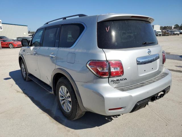 JN8AY2ND8L9111744 - 2020 NISSAN ARMADA SV SILVER photo 2