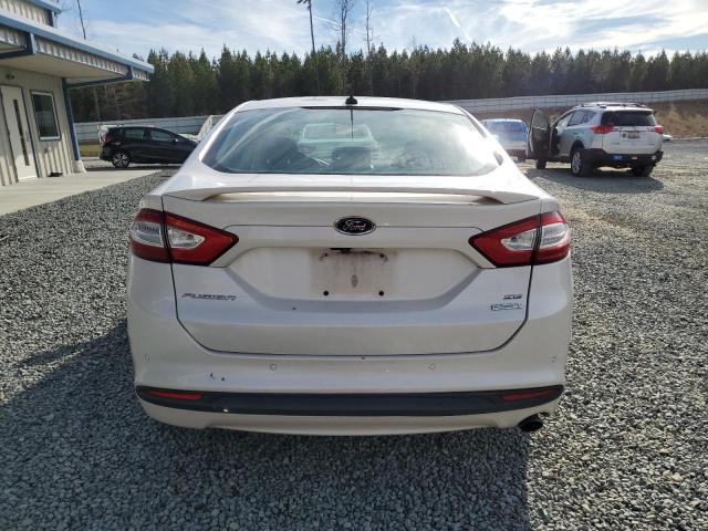 3FA6P0HD4GR274153 - 2016 FORD FUSION SE WHITE photo 6