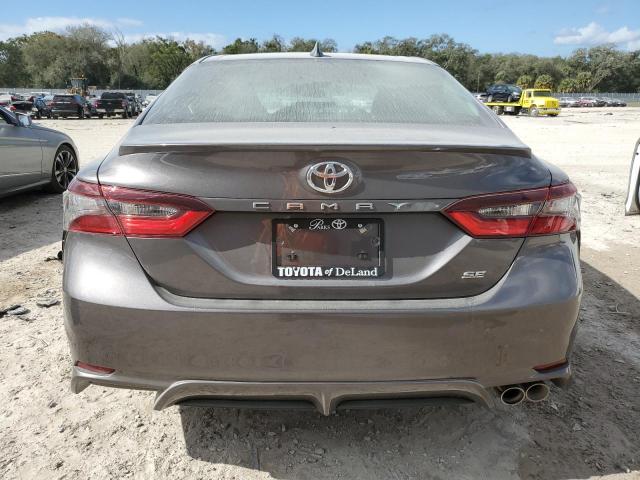 4T1G11AK3RU885099 - 2024 TOYOTA CAMRY SE NIGHT SHADE GRAY photo 6