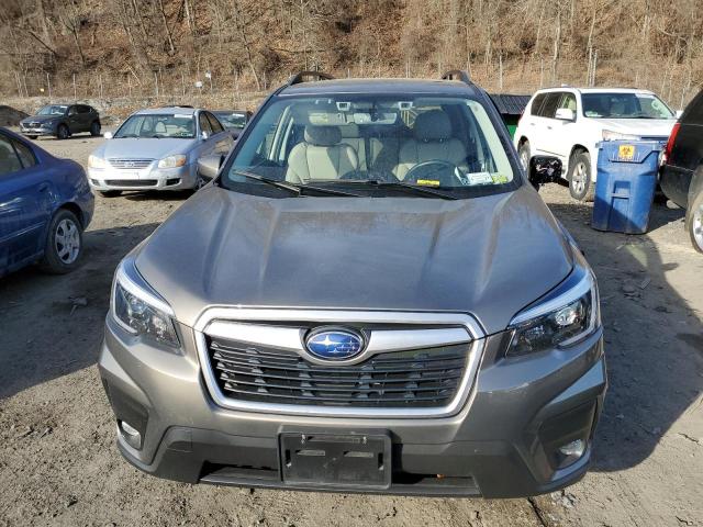 JF2SKAJC0MH487887 - 2021 SUBARU FORESTER PREMIUM GRAY photo 5