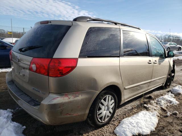 5TDZK23C58S192074 - 2008 TOYOTA SIENNA CE SILVER photo 3