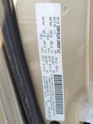 2A4RR8DG8BR616664 - 2011 CHRYSLER TOWN & COU TOURING L BEIGE photo 14