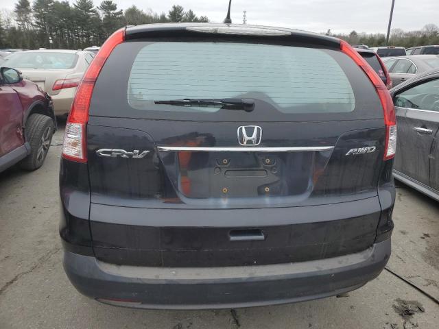 2HKRM4H34CH600612 - 2012 HONDA CR-V LX BLACK photo 6