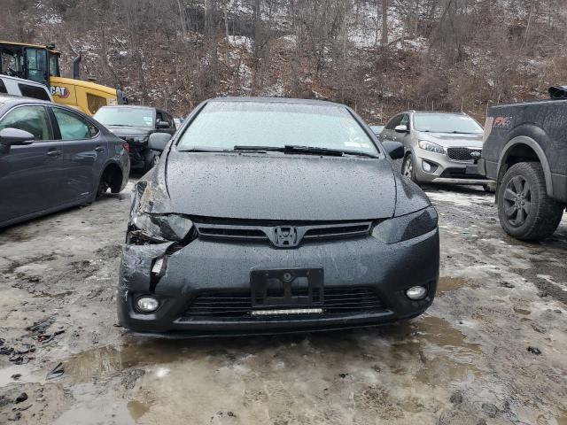 2HGFG11687H556112 - 2007 HONDA CIVIC LX BLACK photo 5